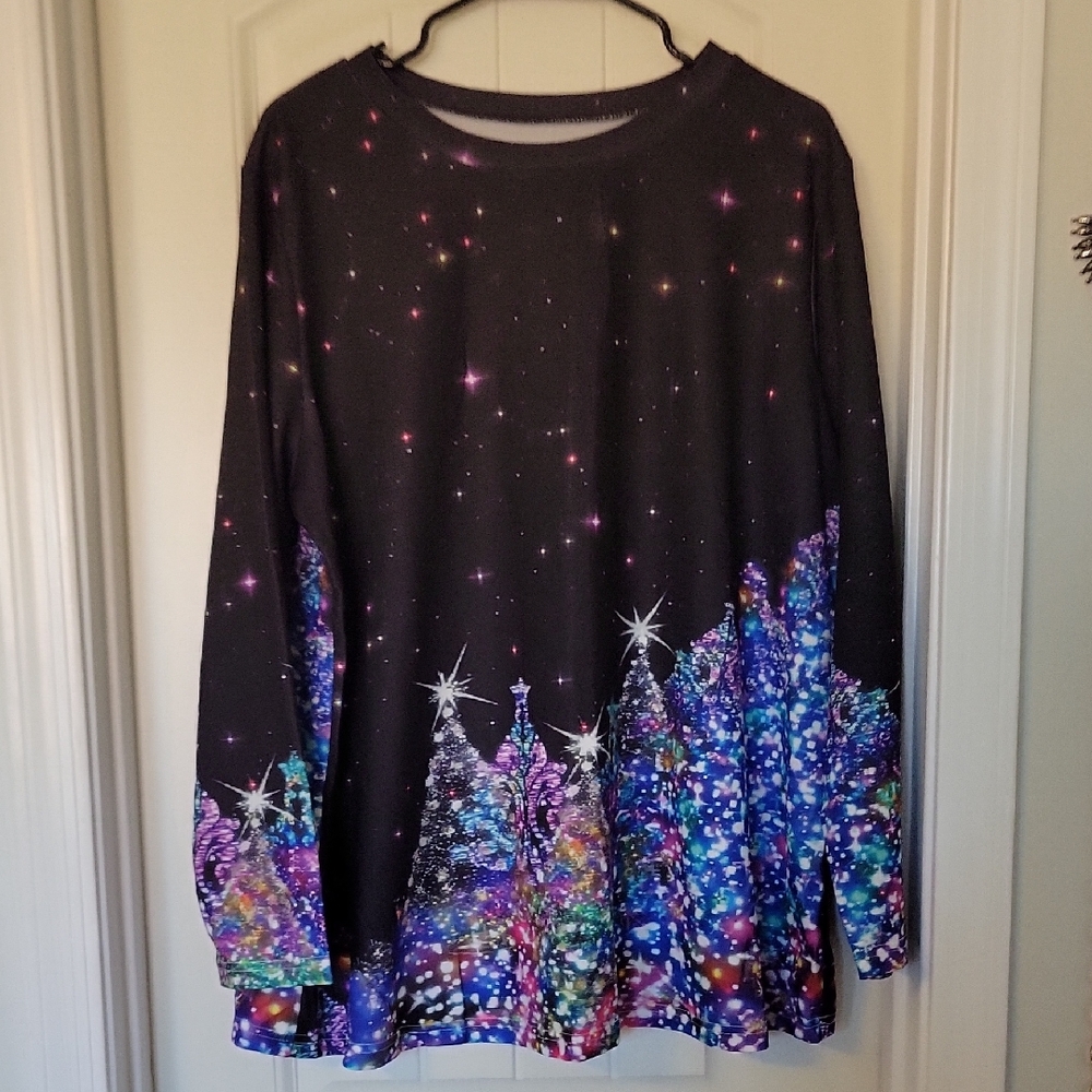 SHEIN Curve 2XL White Top